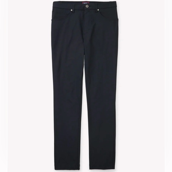 Men's UNTUCKit 5 Pocket Tech Pant in Black Size 36x30 - Picture 4 of 7